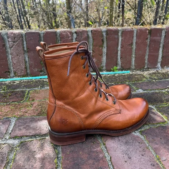 Frye Veronica Combat Moto Boots - Picture 3 of 8